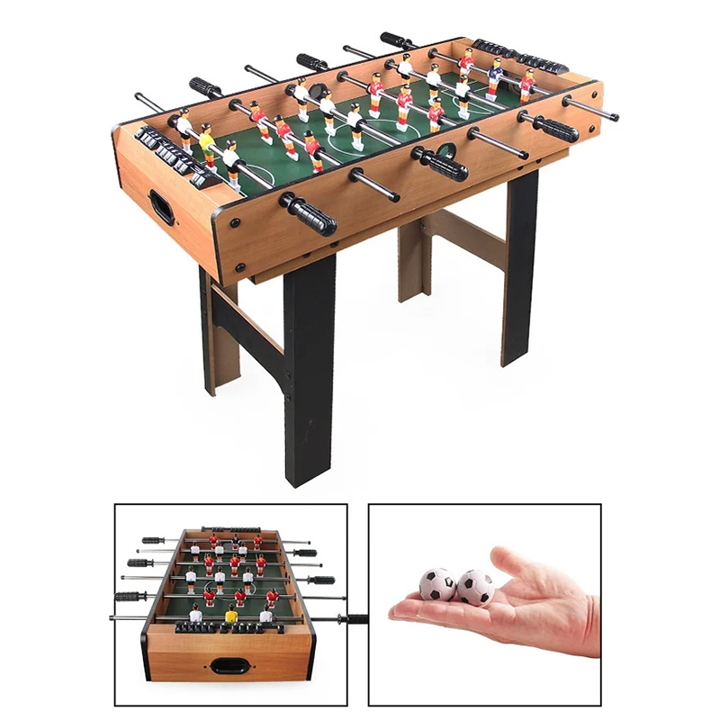 4-i-1 flerspillbord med bordfotball, airhockey, bordtennis og basseng