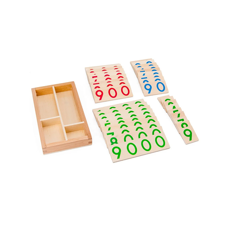 Montessori Numeracy Modulært tresett
