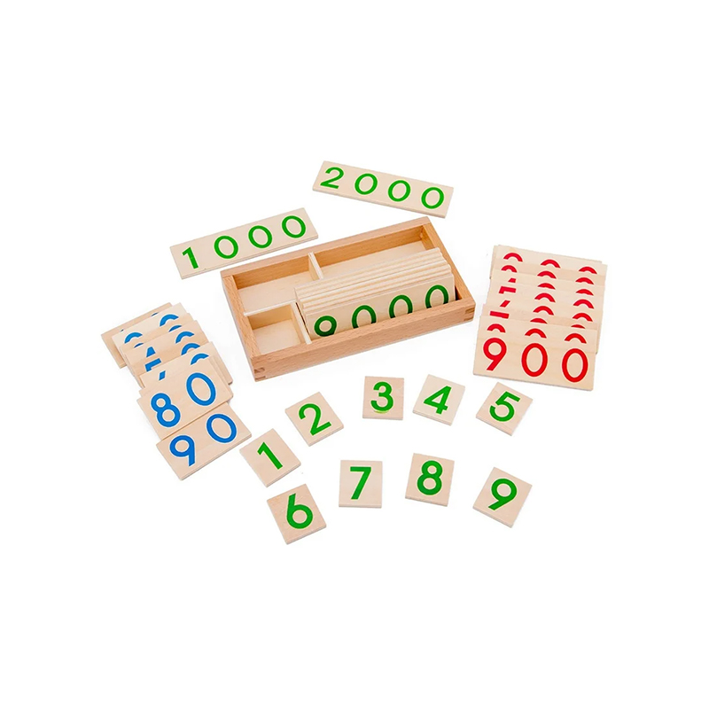 Montessori Numeracy Modulært tresett