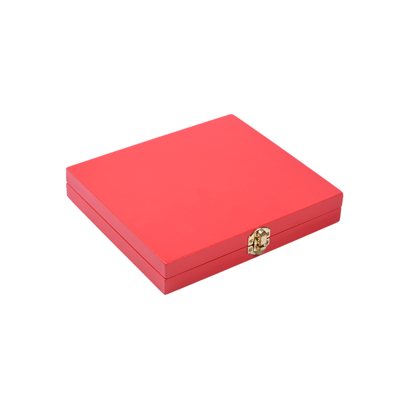 Bærbar Redwood Box dobbeltspillsett (Domino og poker)