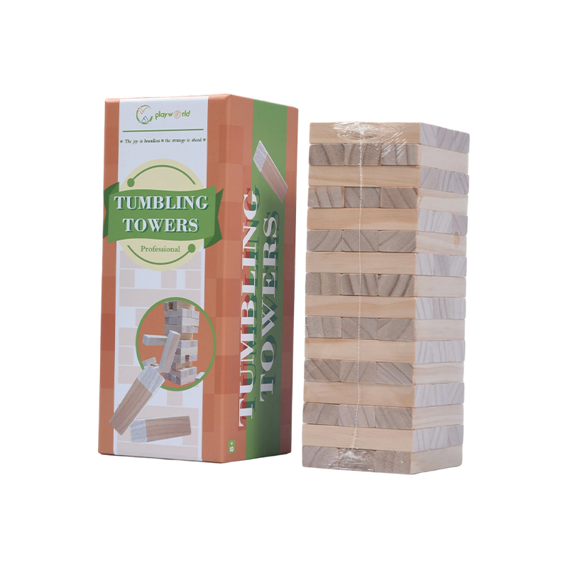 48 blokker Tre Tumbling Towers Sett