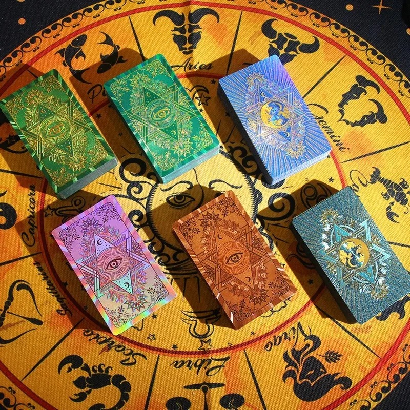 Zodiac-tema samleobjektutgave - Mystic's Treasure Tarot & Crystal Set