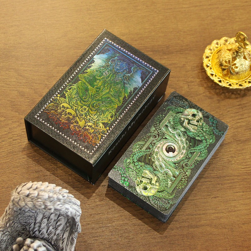 Mystical Green & Gold Edition - Kesulu Mythology Tarot-kort
