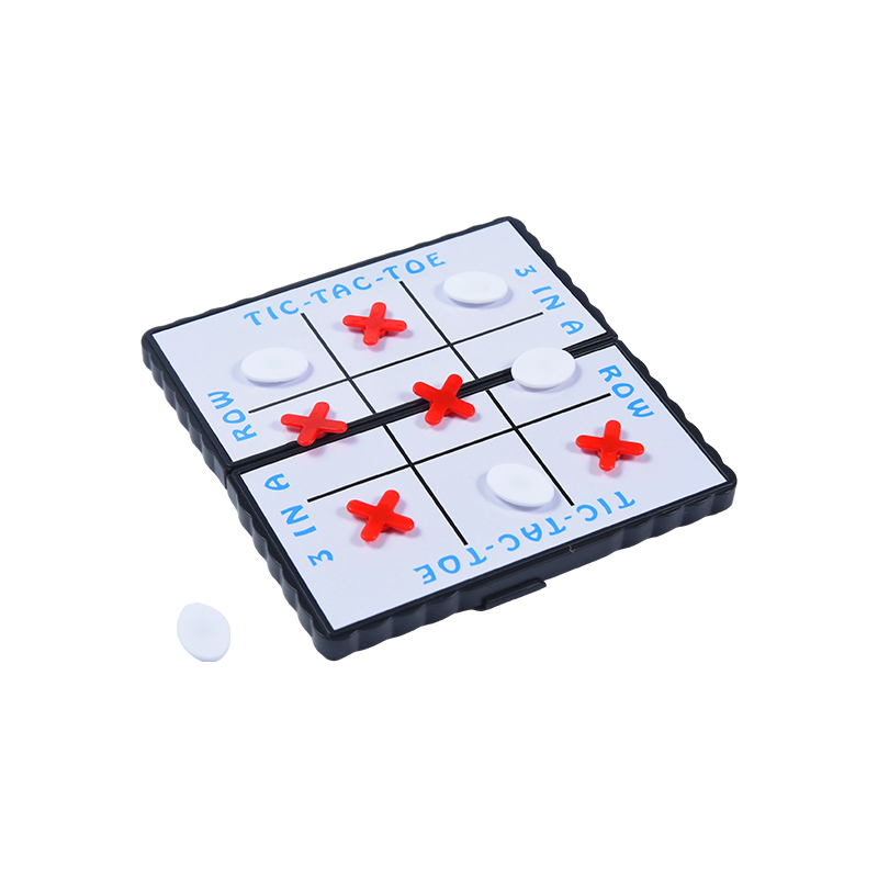 Magnetisk sammenleggbar Tic-Tac-Toe Game - Compact Travel Edition
