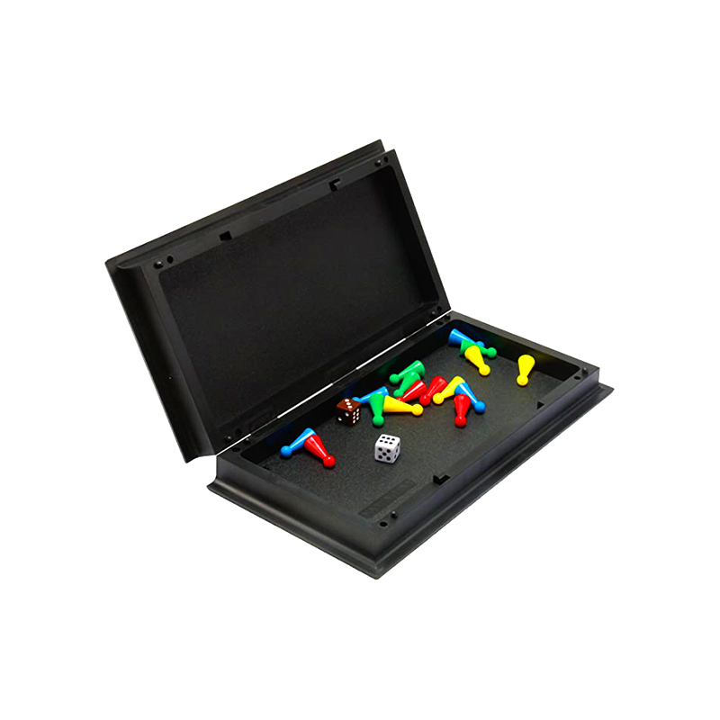 Bærbart magnetisk brettspill med terninger og brikker Klassisk Ludo-spillsett