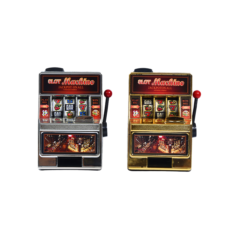 Klassisk minispilleautomat Toy – Silver & Gold Dual Pack