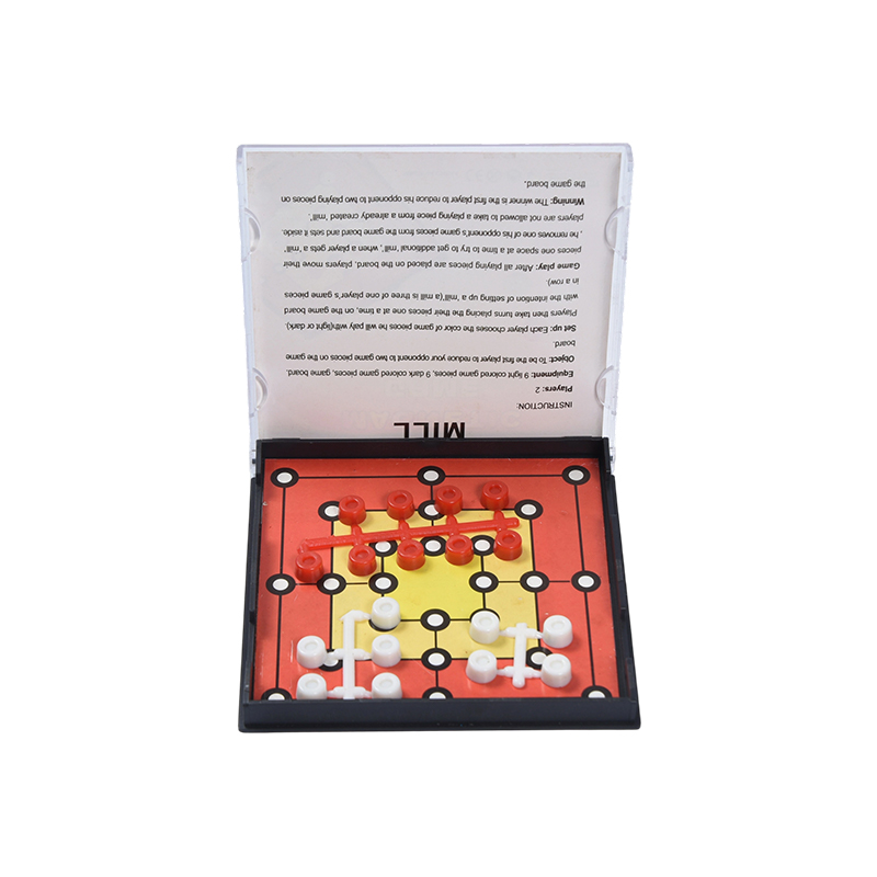Kompakt akrylkasse Magnetic Mill Game