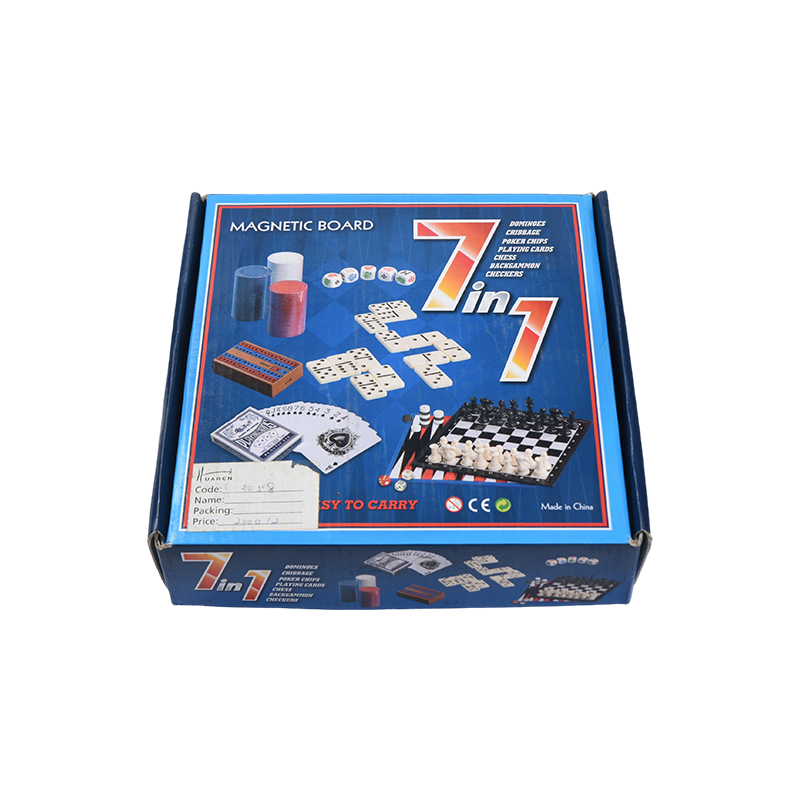 Portable Box Classic 7-i-1 brettspillsett
