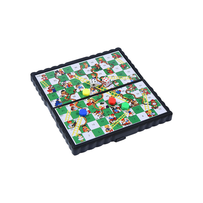 Portable Family Edition klassisk magnetiske slanger og stiger-spill