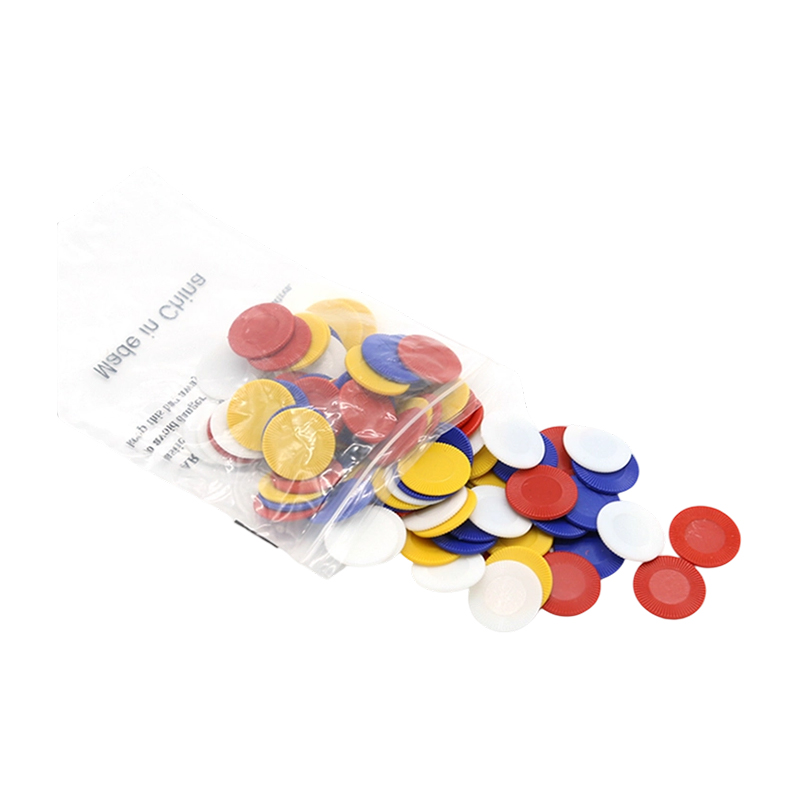 Klassisk pokerbrikkebrett og tokensett