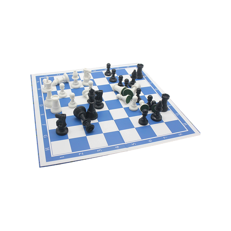 Komplett med brett og brikker klassisk standard sjakksett