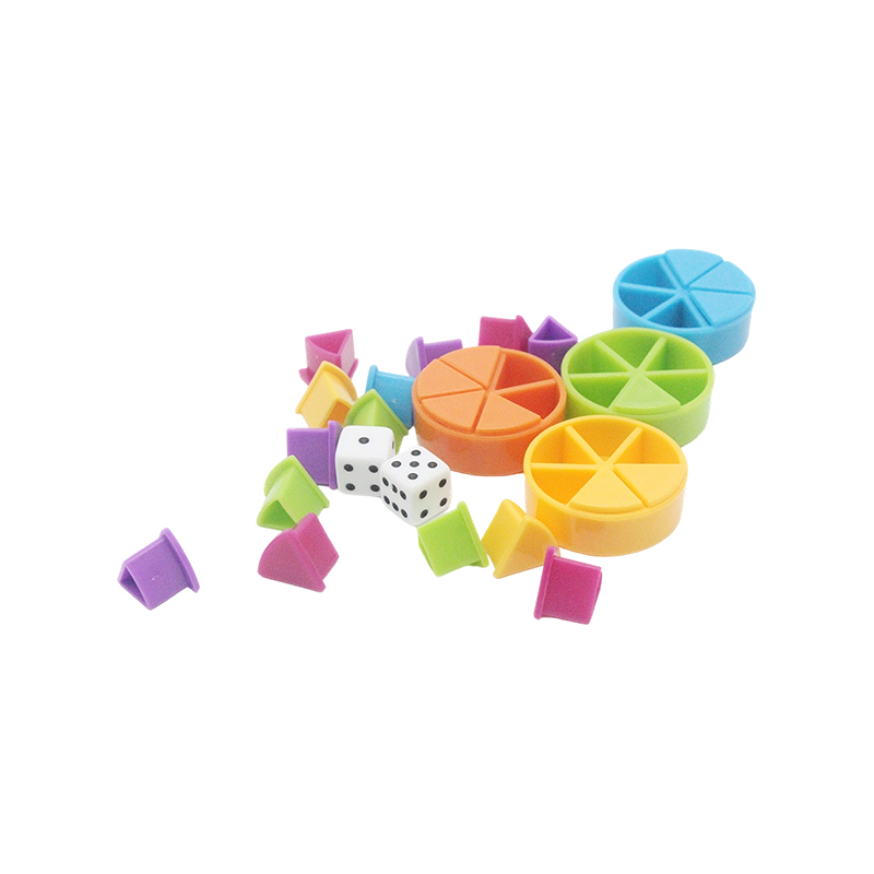 Rainbow Fraction Manipulative Set - Fargekodet læringsverktøy