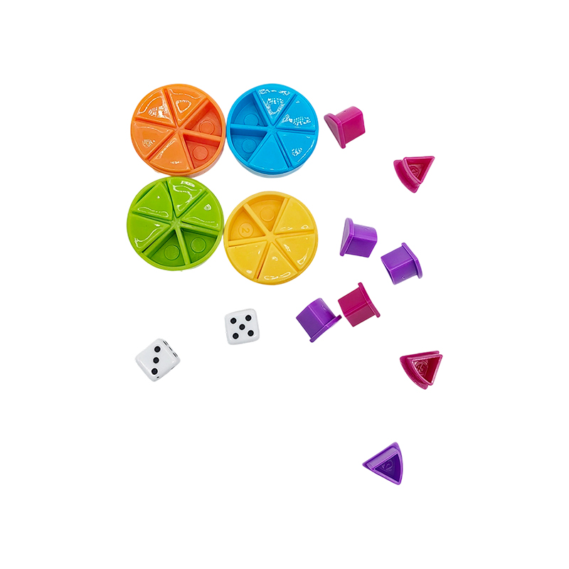 Rainbow Fraction Manipulative Set - Fargekodet læringsverktøy