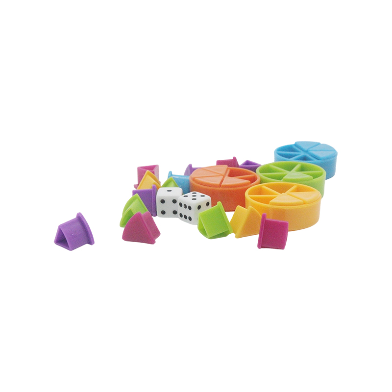 Rainbow Fraction Manipulative Set - Fargekodet læringsverktøy