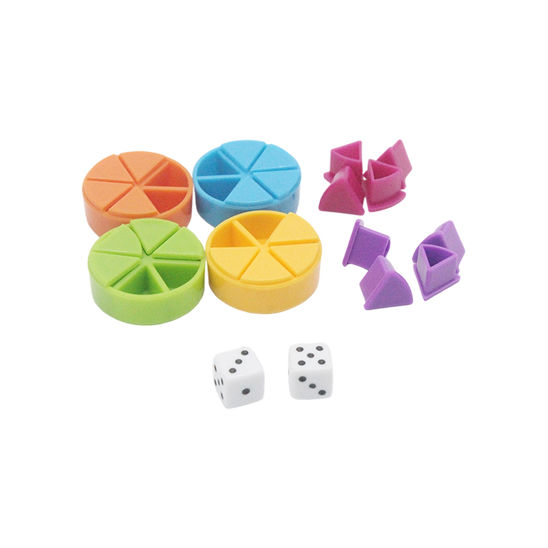 Rainbow Fraction Manipulative Set - Fargekodet læringsverktøy