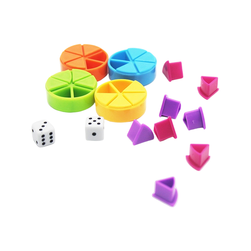 Rainbow Fraction Manipulative Set - Fargekodet læringsverktøy