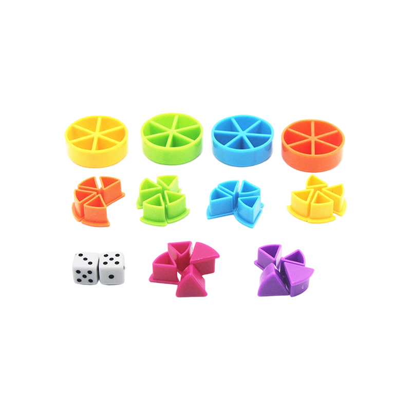 Rainbow Fraction Manipulative Set - Fargekodet læringsverktøy