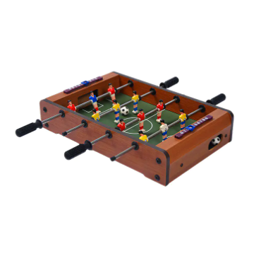 Hva er fordelene med et minibordfotballspill i tre?